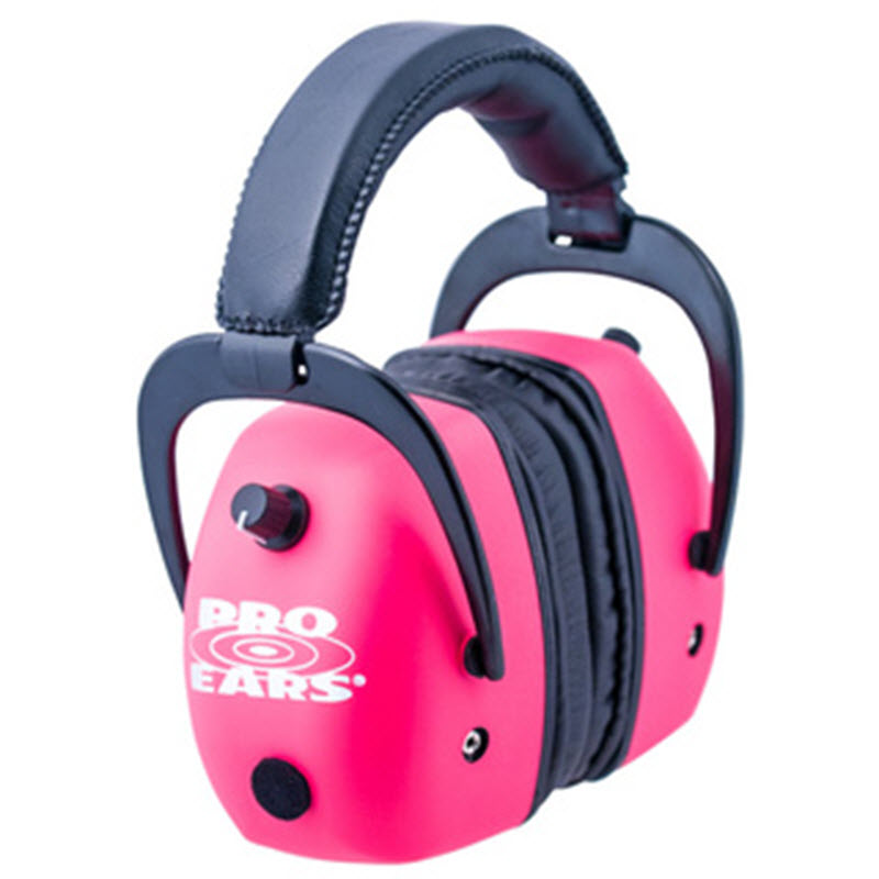 Altus Pro Ears Pro 300 NRR 26 Electronic Ear Muffs, Pink Camo
